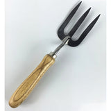 Garden Tools Stainless Steel Hand Fork with Wooden Handle - FREE SHIPPING